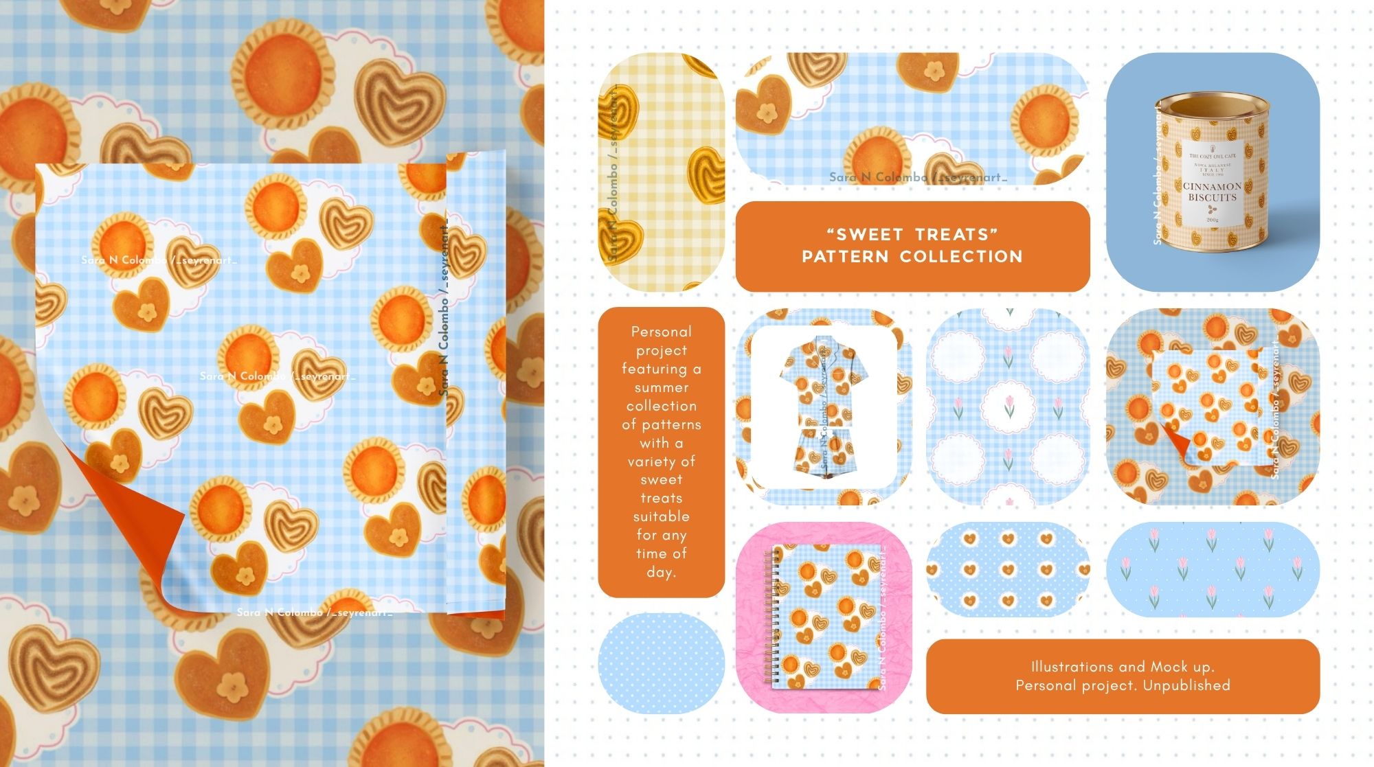 “Sweet Treats” Pattern collection