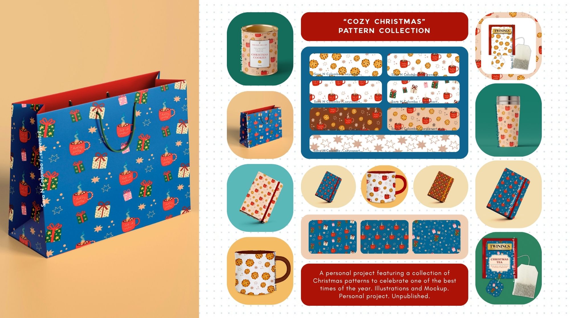 “Cozy Christmas” Pattern collection