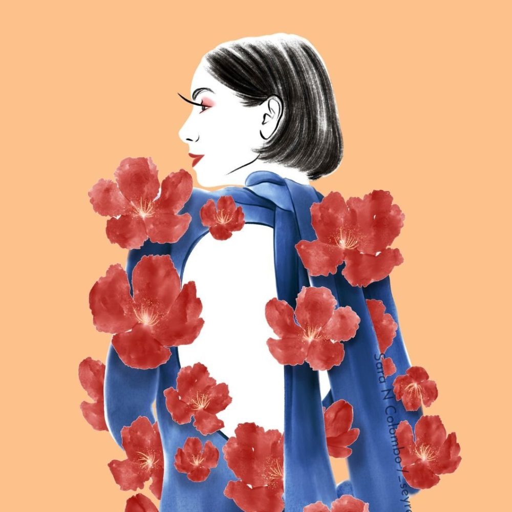 Sara natalia colombo fashion illustration